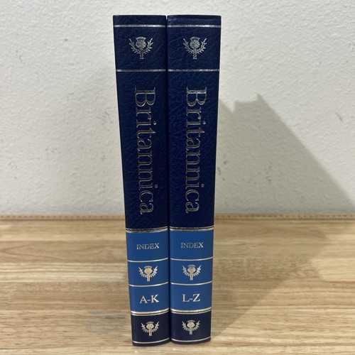 Britannica index and l - and, l-z