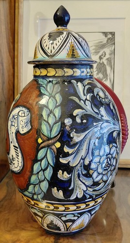 Vaso ceramica romana - , spiga