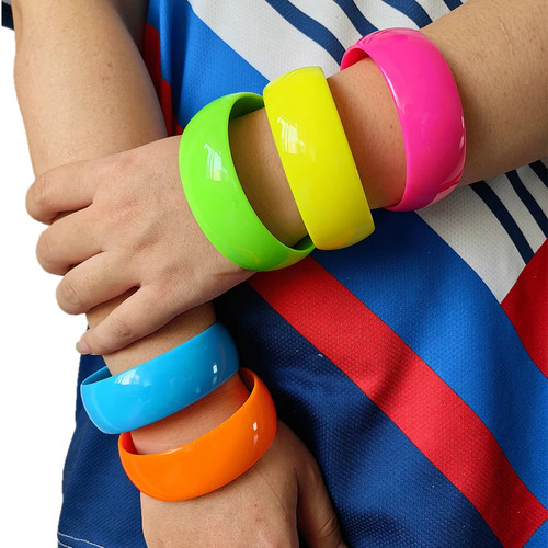 Bracciale grosso resina - bracciale,
