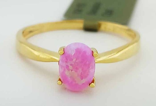 Anello solitario opale - solitario,