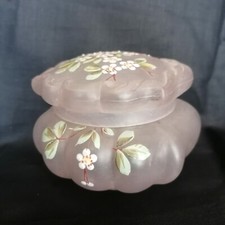 Scatola vetro a decori