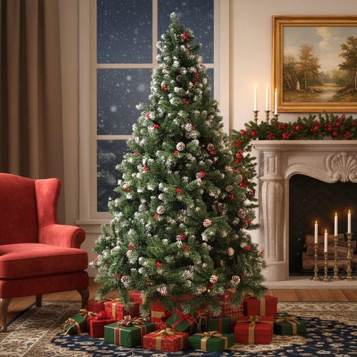 Albero natale rustico - albero,