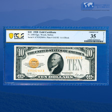 Fr.2400 1928 $10 Dieci Dollari