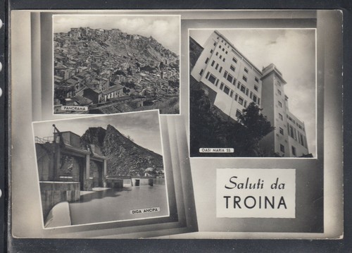 Cartolina saluti troina - da,