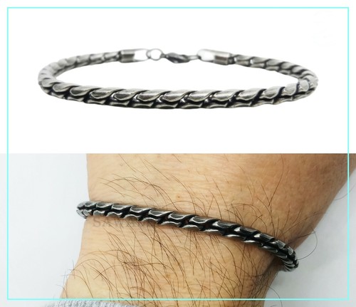 Bracciale uomo acciaio - da,