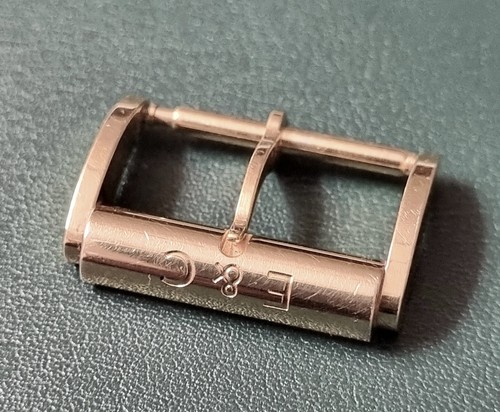 Eberhard pin buckle - buckle, yellow