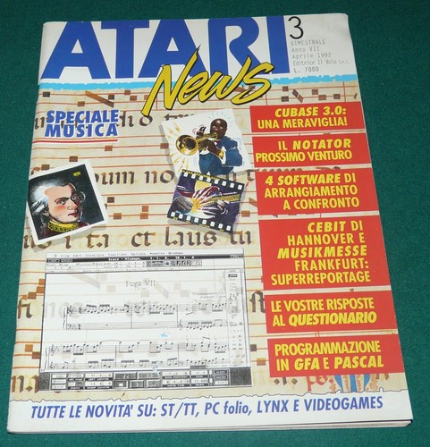 Atari news numero aprile - atari,