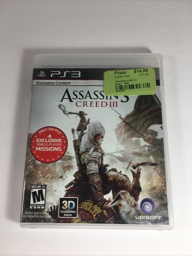 Assassin creed iii - creed, (sony
