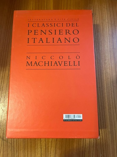 Niccolo machiavelli i - niccolo',