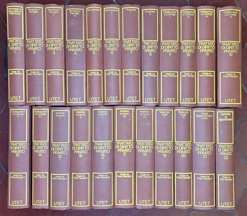 Trattato diritto privato - diritto,