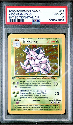 Pokémon card nidoking 102 - nidoking, 11/102