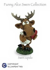 Statuetta Alce Swen Les Alpes