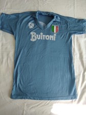 MAGLIA NAPOLI 1986-87 MARADONA NUMERO 10 BUITONI SCUDETTO REPRO PALMAR VINTAGE