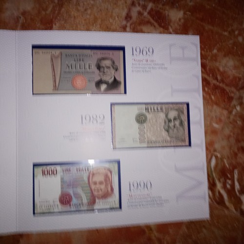 Italia mille lire - lire, della