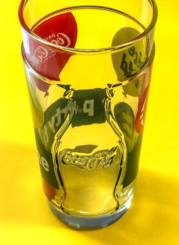 Coca cola bicchiere - coca-cola, "party