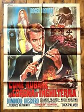 MANIFESTO POSTER AFFICHE CINEMA COME RUBARE LA CORONA D'INGHILTERRA ARGOMAN SPY