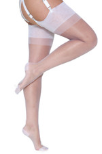 GIO RHT Calze / Nylon BIANCO -