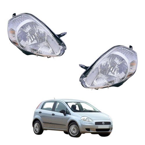Coppia fari anteriori - fari, fiat