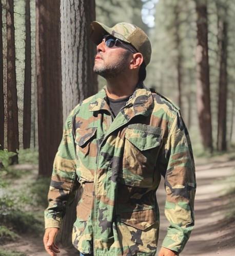 Giacca militare campo clima - militare,
