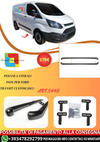 Art 5448 pedane laterali - laterali, inox