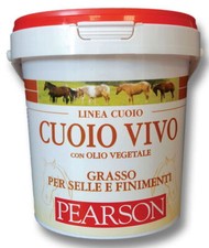 CUOIO VIVO grasso penetrante per ingrassare selle e finimenti in cuoio 1000 ml G