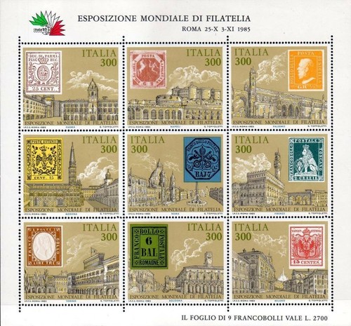 Italia 1985 foglietto - 1985,
