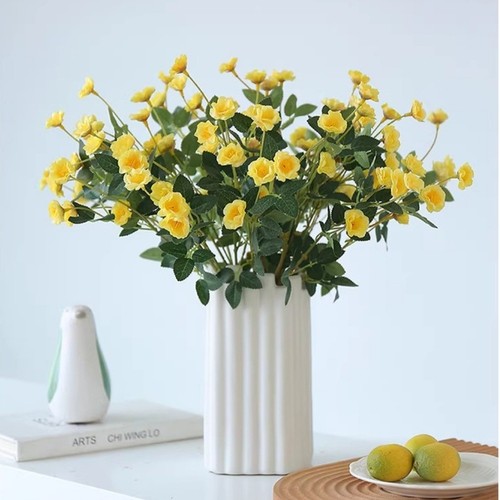 Bouquet rose realistico in - di,