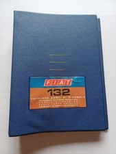 FIAT 132 1972 catalogo ricambi MOTORE originale