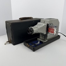 Proiettore diapositive Viewlex AP-5 35mm con custodia testato funzionante