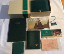 ROLEX GMT. 1675 RARA SCATOLA CON CORREDO E GARANZIA IN BIANCO FULL SET