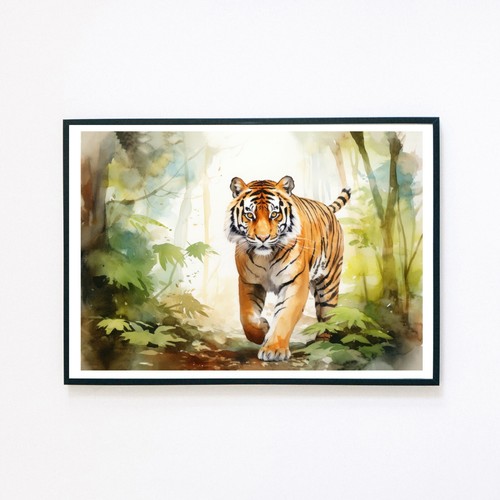 Quadro acquerello paesaggio