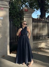 ZARA ABITO DENIM ASIMMETRICO