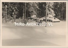 Foto, carri armati innevati ai