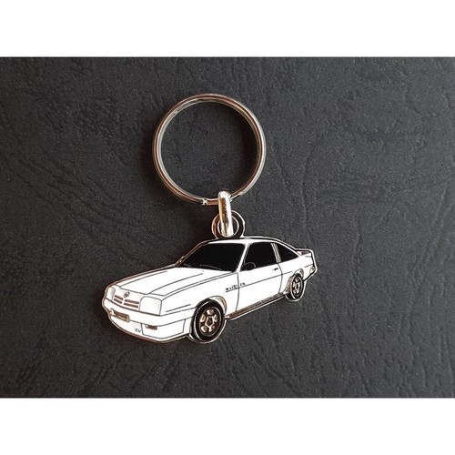 Porte clés profil - opel, manta