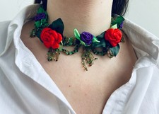 Collana unica fatta a