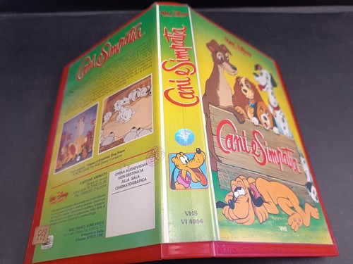 Vhs walt disney cani - vhs,