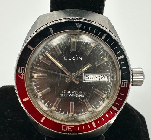 Vintage orologio elgin - orologio, diver