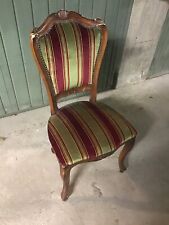 Sedia epoca vintage da restaurare Poltroncina