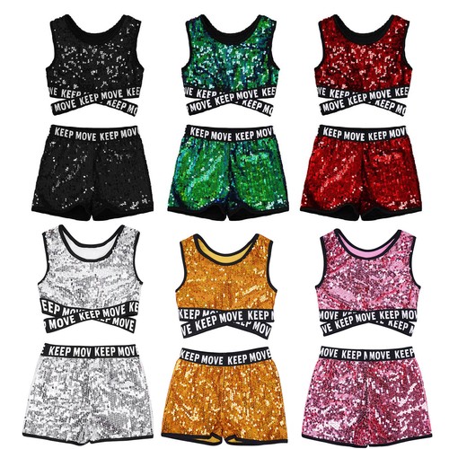 Costume danza paillettes