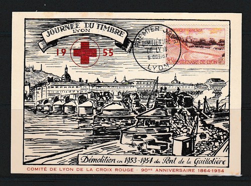 Carte 1er jour - , croix