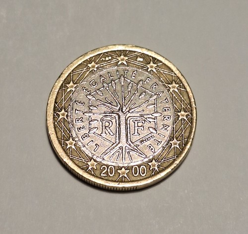 Moneta euro francia - moneta, 1