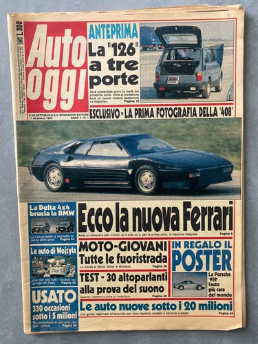 Auto oggi mondadori 1 - mondadori, n.