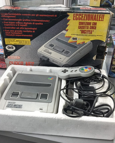 Console super nes nintendo - super,