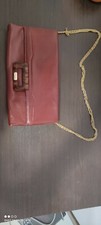 borsa CHIMAS in pelle bordeaux vintage made in italy
