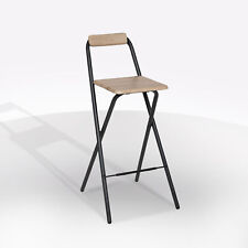 SGABELLO ALTO MOD. LOUNA NERO