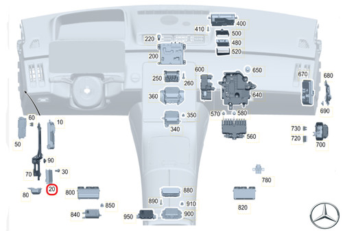 Mercedes benz a2239005130 - mercedes-benz,