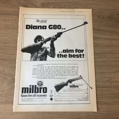 Guns25 magazine advert 12x9 - magazine,