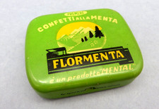 SCATOLINA IN LATTA " CONFETTI ALLA MENTA - FLORMENTA " Mental - FASSI TORINO -