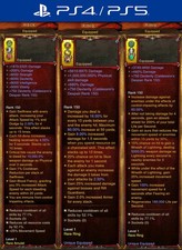 Diablo 3 PS4/PS5 Softcore | Pacchetto Modded Ancient Demon Hunter Amuleto e Anelli