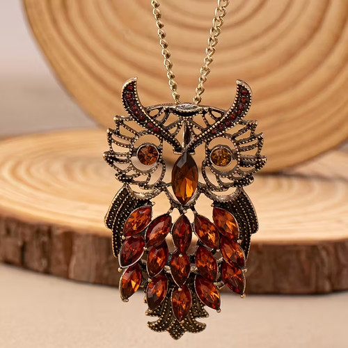Collana donna gufo - 🦉✨,